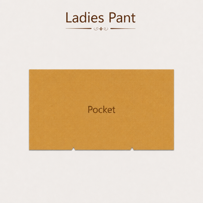 PREMIUM LADIES PANT PAPER CUTTING | SIZE 24 TO 32 (SET OF 5) - Image 4