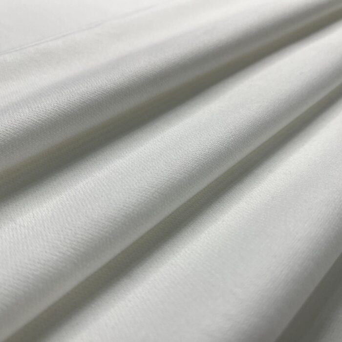 White Lycra Fusing (Pasting) Fabric - 80 GSM | 5mtr Roll 60” Width - Image 3