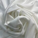 White Lycra Fusing (Pasting) Fabric - 80 GSM | 5mtr Roll 60” Width - Image 2